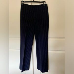 Cache PinStriped Navy Blue Slacks